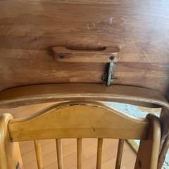 木製おりたたみハイ・ローチェア
子供用木製ハイチェア差し上げます。の画像