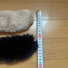 ファー　マフラー　2点セットの画像