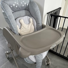 （お取引中)お譲りします　Aprica ハイローベッド&チェア　ユラリズムスマートの画像