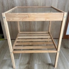 IKEA NESNA ネスナ　サイドテーブル　美品の画像