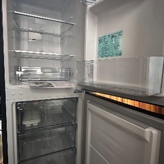 🟦冷蔵庫番号90  Haier 2024年製【高年式148ℓ 横幅スリムタイプ ブラック】大阪府内全域配達無料 保管場所での引取は値引きしますの画像