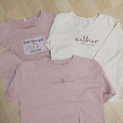 女の子 長袖Tシャツ・トレーナー 120cmの画像