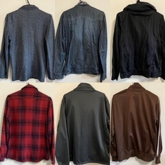 【6着セット】古着 ジャケットM Lサイズ 秋冬 の画像