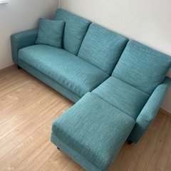 ニトリ　組替え　3人掛けソファーの画像