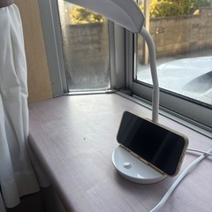 【中古】携帯スタンド付　LEDデスクスタンドミラーの画像