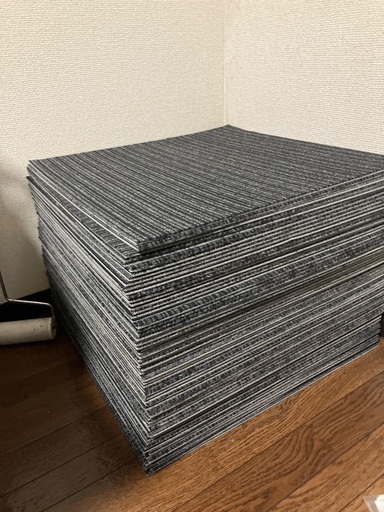 東リ　フロアカーペット50cm&times;50cm　80枚