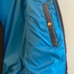 未使用に近いDIESEL ダウンジャケット グレー/ブラックの画像