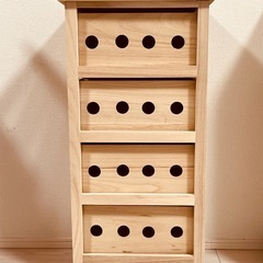 天然桐ワゴンの画像