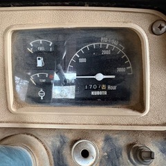 【予定者あり】クボタ　トラクターの画像