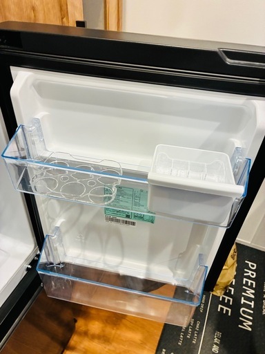 冷蔵庫 ダークブラウン HR-G13C-BR [幅48.1cm /135L /2ドア /右開きタイプ /2024年製