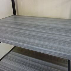 未使用/新品　組立済み　レンジラック 幅60cm 大型レンジ対応 高さ88cm スライド棚 レンジ台 キッチンワゴン ラック キッチンラック オープンラック スリム の画像