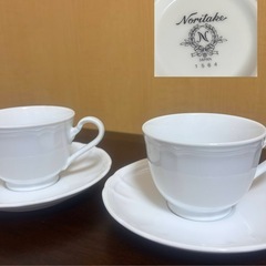 ★引き取り限定★ノリタケ　コーヒーセット　5客+2客の画像