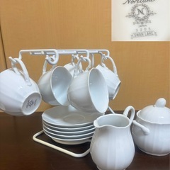 ★引き取り限定★ノリタケ　コーヒーセット　5客+2客の画像