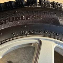 
ブリジストン激安スタッドレス軽量ホイルセットの画像