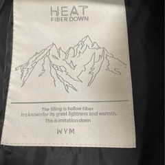WYM MINIMAL HEAT FIBER PADDED JACKET ダウン Mサイズの画像