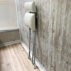 【美品】ニトリ ハイチェア シャム ホワイト　座面高約66cm　の画像