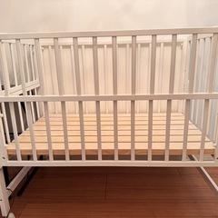 yamatoya 大和屋　ベビーベッド　ノモック Wオープンハイタイプ レギュラー  の画像