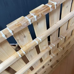 11/29.30急募‼︎難あり！セミダブルベッドの画像