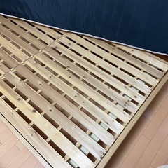 11/29.30急募‼︎難あり！セミダブルベッドの画像