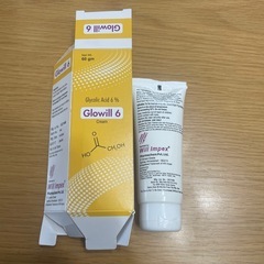 Glowill 6 Cream 60g グリコール酸6%の画像