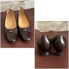サルバトーレフェラガモ【22㎝位】パンプス☆クリーニングお手入れ済6338の画像