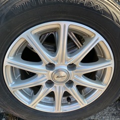 155／80R13アルミホイル13インチ5Jの画像