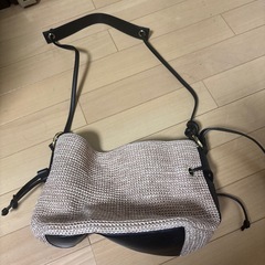 編み込みデザイン ショルダーバッグ hitch hike marketの画像