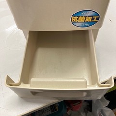 H2511-567 リッチェル抗菌仕様　ライスストッカー　水洗い可　中古品の画像