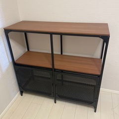 イケア 棚 ラック シェルフの画像