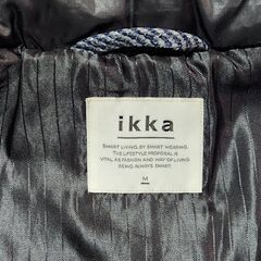 ikka フード付きダウンジャケット Mの画像