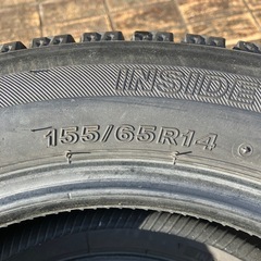 軽自動車用155-65-14バリ溝VRX2 6〜6.5mmの画像