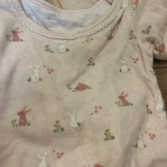 ベビー80長袖肌着の画像