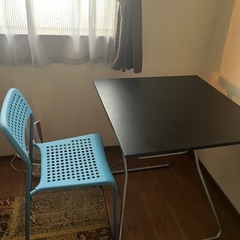 IKEA イケア チェアブルー　SANDSBERG サンドスベリ値下げしましたの画像