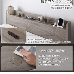 ベッドフレームの画像