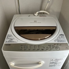 【12/17or12/19お渡し可】TOSHIBA 洗濯機 AW-7G5の画像
