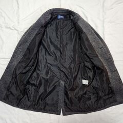 Navy グレー テーラードジャケット Mサイズの画像