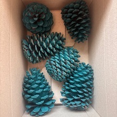 松ぼっくり クリスマス オーナメント リース 正月 10〜15cm サイズ他ありの画像