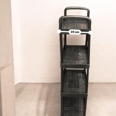 4段収納キャリーラック新品未使用   B❶の画像