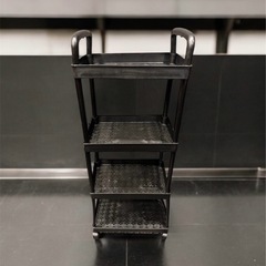 4段収納キャリーラック新品未使用   B❶の画像