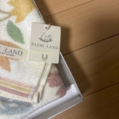 FARM LAND 花柄バスタオルの画像