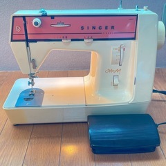 SINGER ZIGZAG 387ミシン 修理が必要の画像