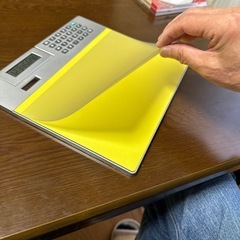 電卓付きマウスパッドの画像