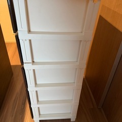 プラスチック　収納　チェスト　5段　BOX　 の画像