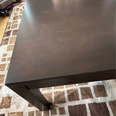 無印良品正方形こたつ傷ありますがつかえますの画像