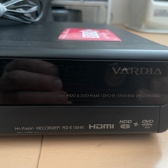 TOSHIBA  HDD DVDレコーダーの画像