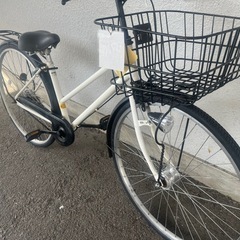 11J17  シティサイクル２７　オートライト付き　★自転車専門店の中古車です★　【消費税込み・防犯登録６００円込みの画像