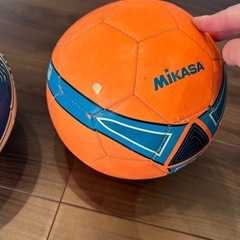 サッカーボール2個セット　size4の画像