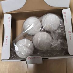軟式少年用ボール4個の画像