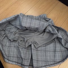 グローバルワーク　チェックスカート  サイズ130の画像