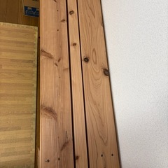 木の台　　　ベンチの画像